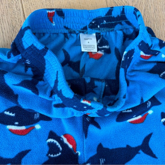 GAP Kids Shark Fleece Pajama Pants - Picture 5 of 11